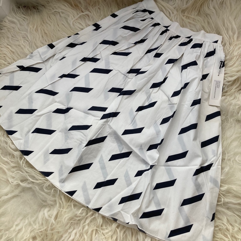 TANYA TAYLOR Gwen Striped Skirt - Picture 4 of 16